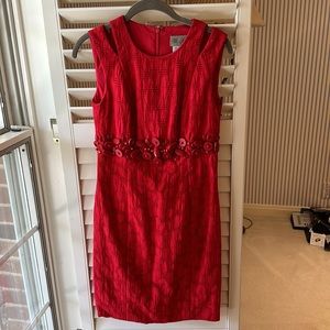 Worth Red Shift Dress ❤️